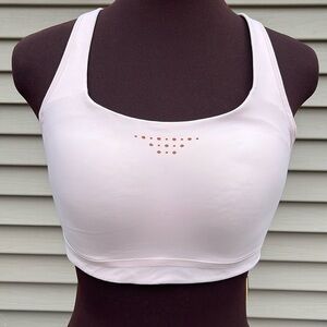 Athleta light pink sport bra size 34D